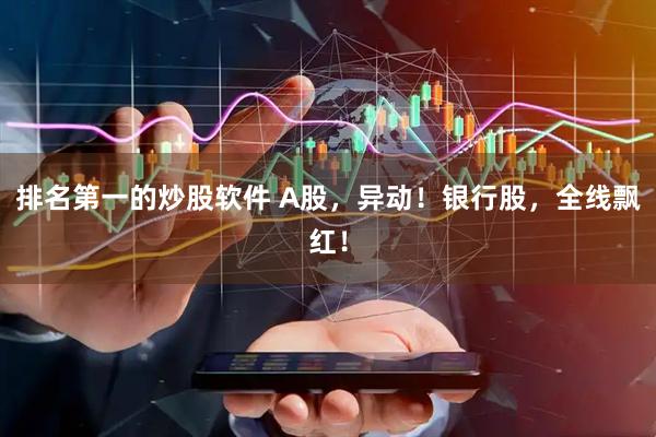 排名第一的炒股软件 A股，异动！银行股，全线飘红！
